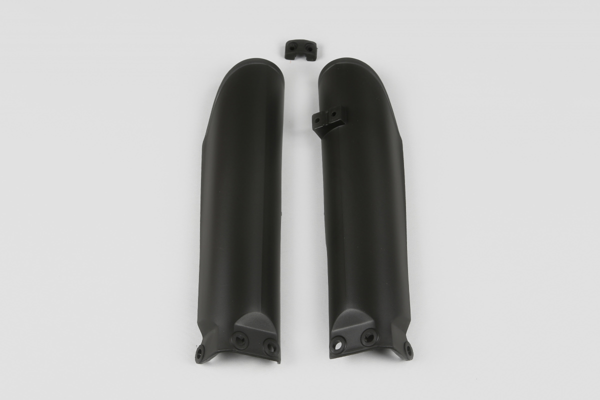 Fork slider protectors - black - Ktm - REPLICA PLASTICS - KT03091-001 - UFO Plast