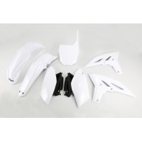 Plastic Kit white for Yamaha YZF 250 (2011-13) - REPLICA PLASTICS - YAKIT316-046 - Ufo Plast