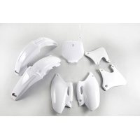 Plastic Kit white for Yamaha YZF 400 (1998-99) - REPLICA PLASTICS - YAKIT290-046 - Ufo Plast