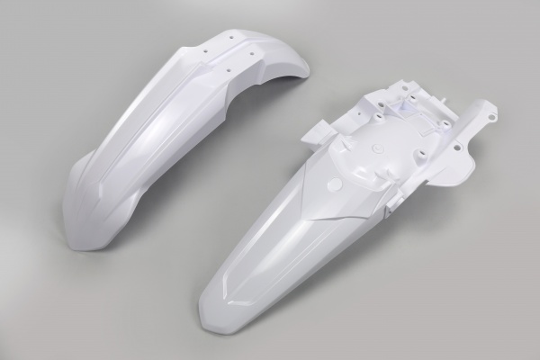 Fenders Kit white for Yamaha YZF 250 (2019-23) - YZF 450 (2018-22) - REPLICA PLASTICS - YAFK321-046 - Ufo Plast