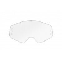 Clear lens with roll off's holes for motocross Epsilon goggle - Goggles - LE02210 - Ufo Plast