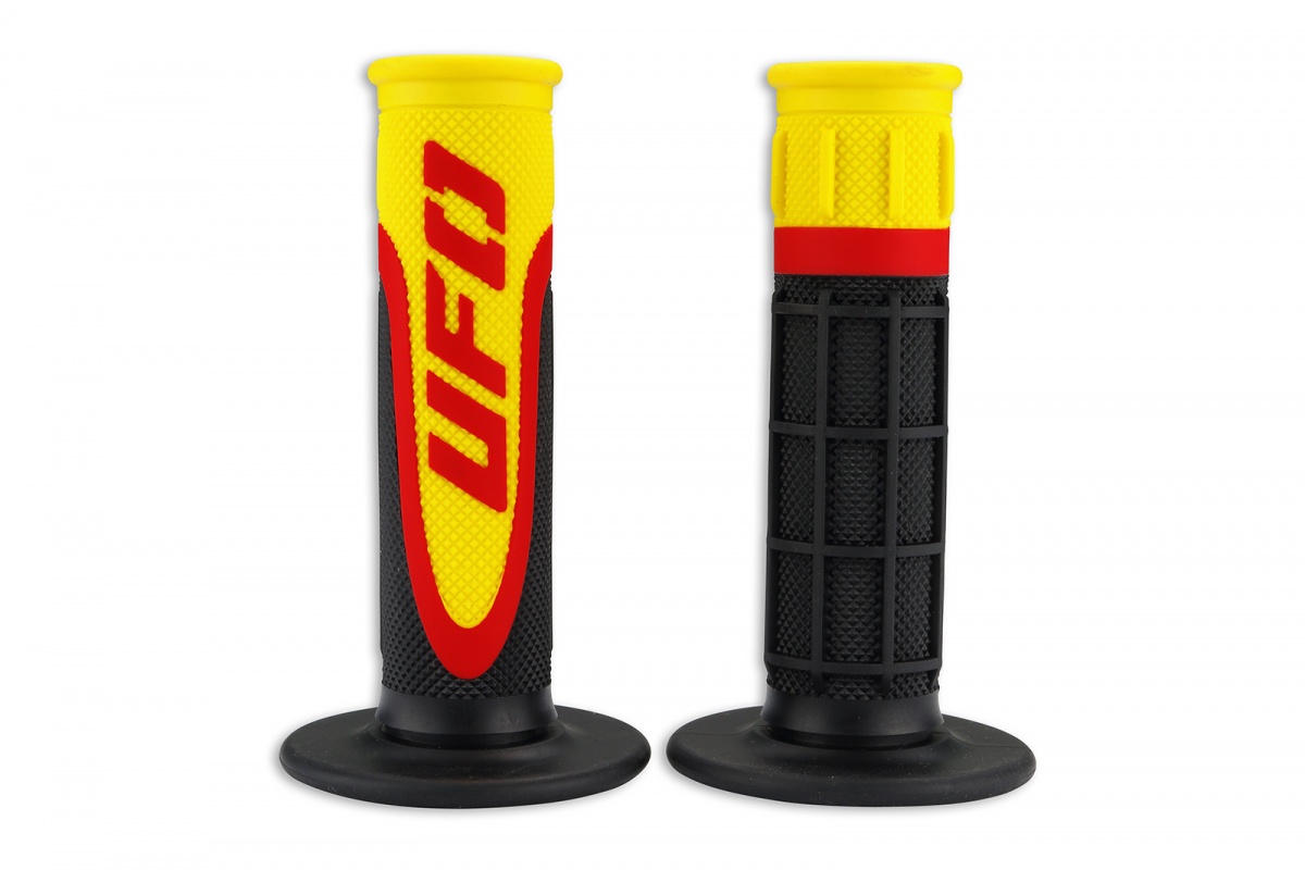 Motocross grips Axiom yellow - Grips - MA01825-102 - Ufo Plast