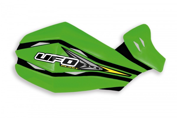 Motocross handguards Claw green - Handguards - PM01640-026 - UFO Plast