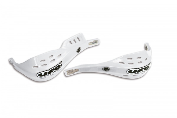 Supermotard handguards Jumpy white - Handguards - PM01624-041 - Ufo Plast