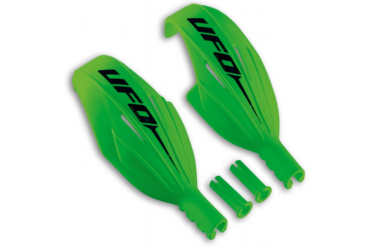 Ski handguards Slalom neon green for kids - Snow - SK09177-A - Ufo Plast