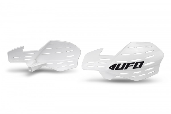 Motocross universal replacement handguard Guardian 2 white - Spare parts for handguards - PM01662-041 - Ufo Plast