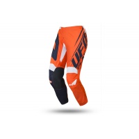 Motocross Vanadium pants blue and neon orange - Pants - PI04471-FFLU - UFO Plast