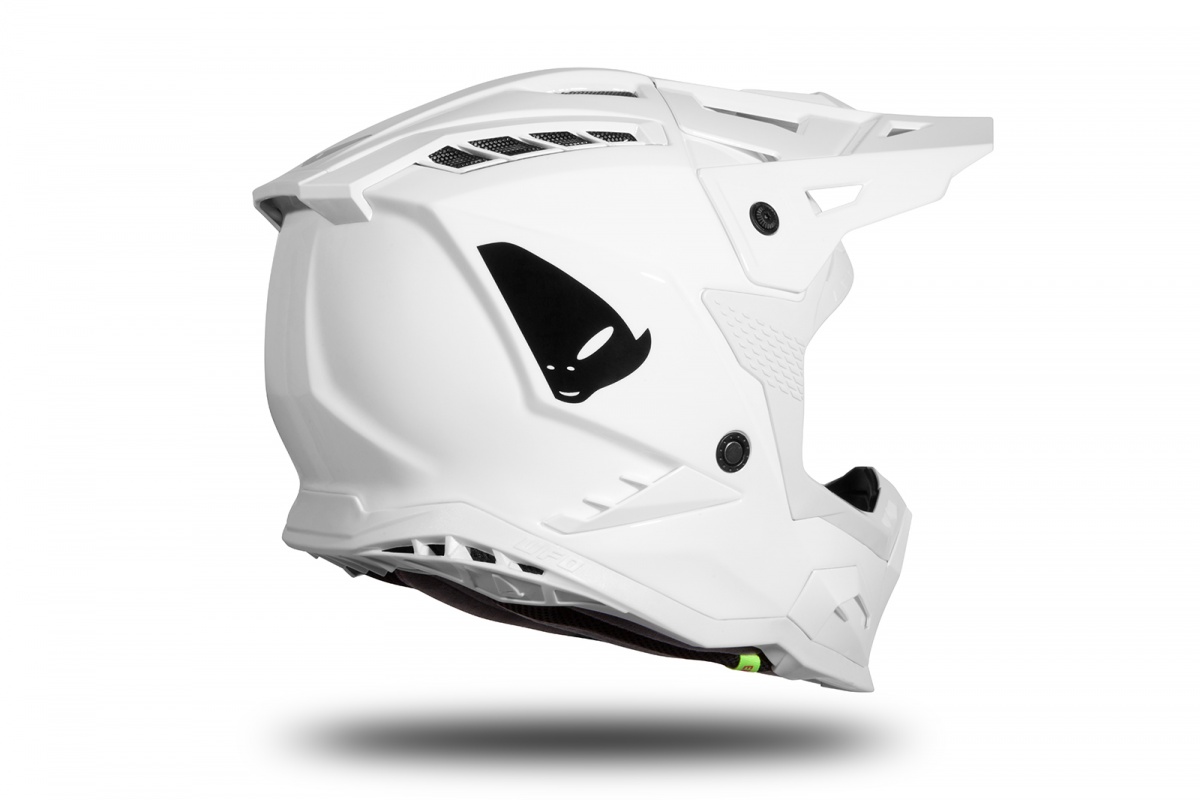 Motocross helmet Echus white glossy - Home - HE166 - UFO Plast