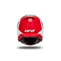 Motocross helmet Echus red and white glossy - NEW PRODUCTS - HE170 - Ufo Plast