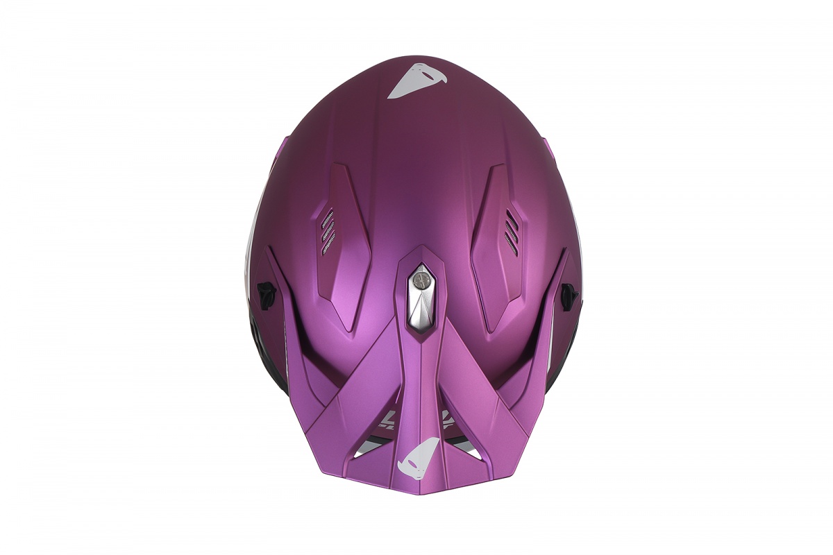 Sheratan cross jet helmet fuxia - Helmets - HE13002-P - Ufo Plast