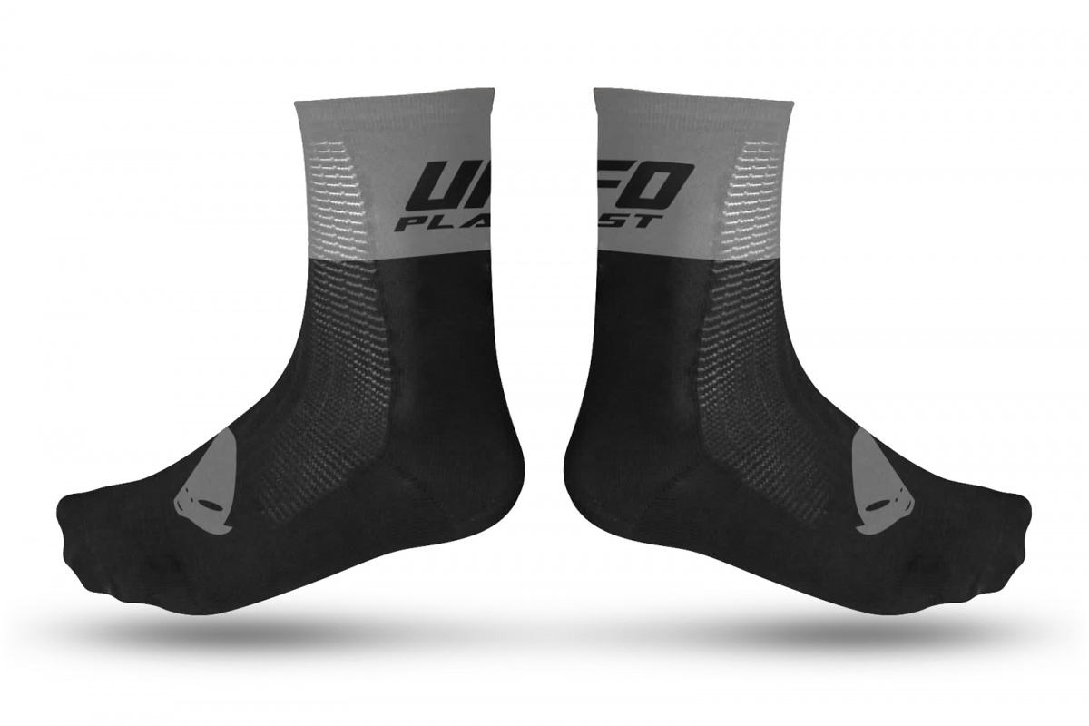 Mountain bike Socks black and gray - Socks - SO15001-K - UFO Plast