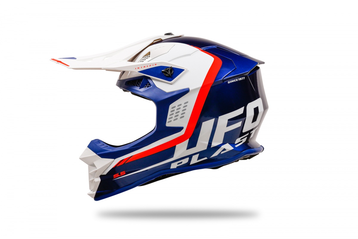 Motocross Intrepid helmet blue and white - Helmets - HE13400-CW - UFO Plast