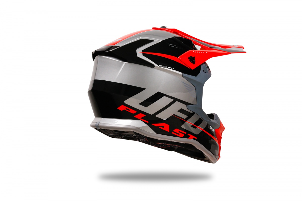 Motocross Intrepid helmet grey - Helmets - HE13400-EB - Ufo Plast