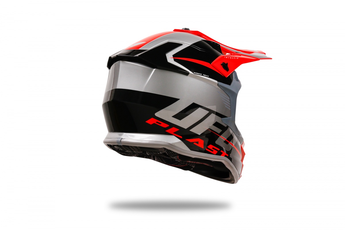 Motocross Intrepid helmet grey - Helmets - HE13400-EB - Ufo Plast