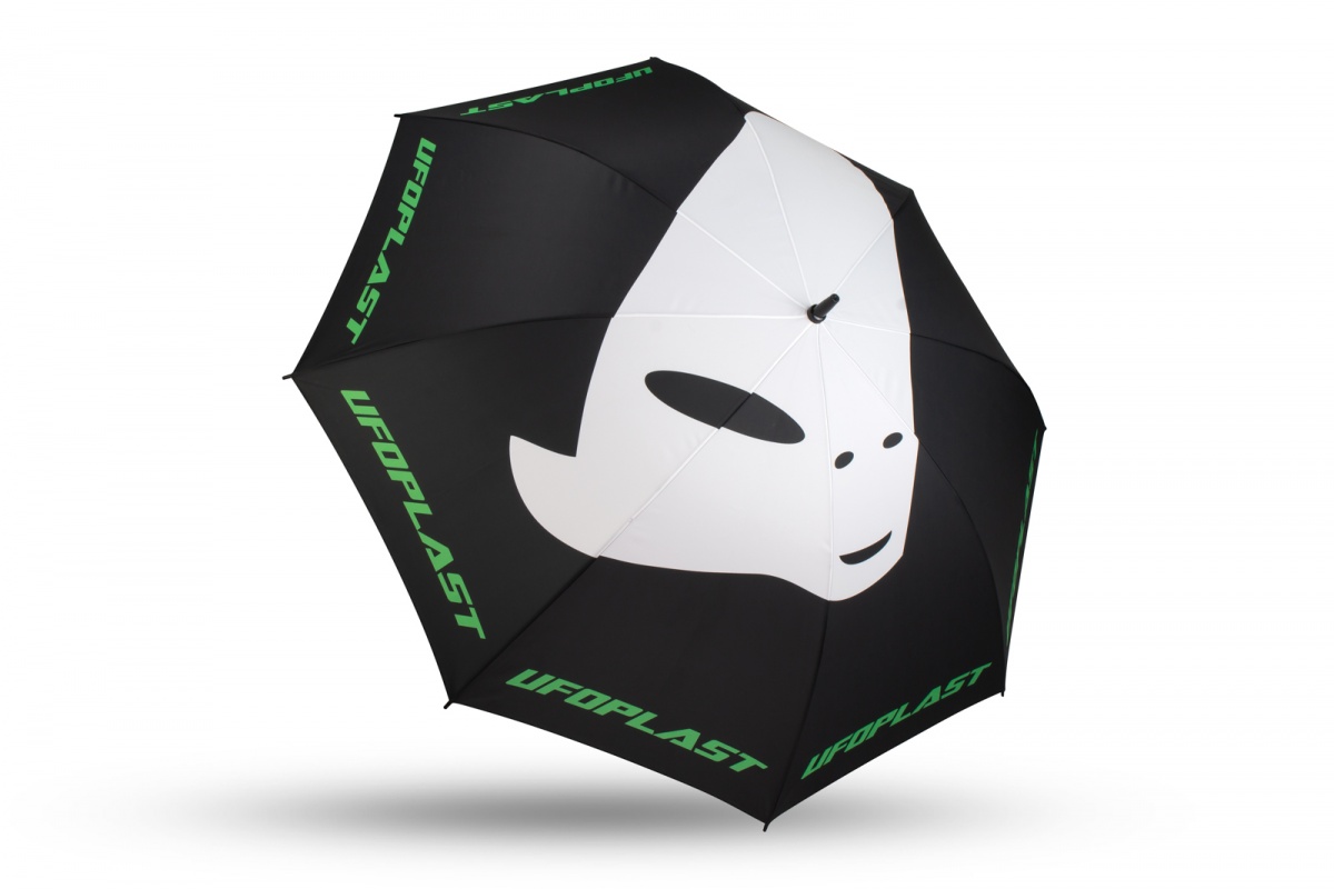 Paddock Umbrella black and green - FREE TIME - AC02477 - Ufo Plast